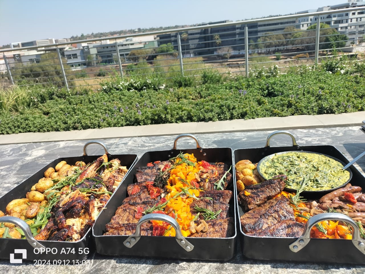 Paprika Culinary Creations outdoor braai buffet